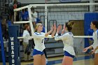 VB vs MHC  Wheaton Women's Volleyball vs Mount Holyoke College. - Photo by Keith Nordstrom : Wheaton, Volleyball, VB